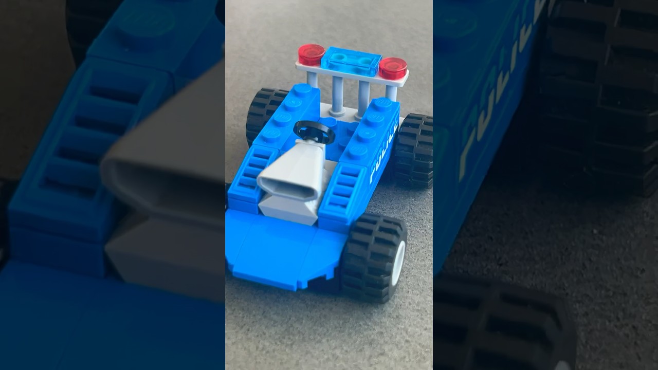 Custom LEGO Police Speedster!#lego#policecar#legobuild#legomoc#legocity#legovehicle#afol#diy#shorts