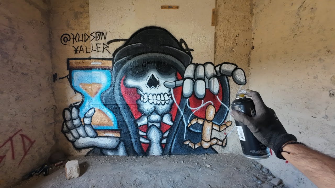 GRAFFITI of GRIM REAPER💀