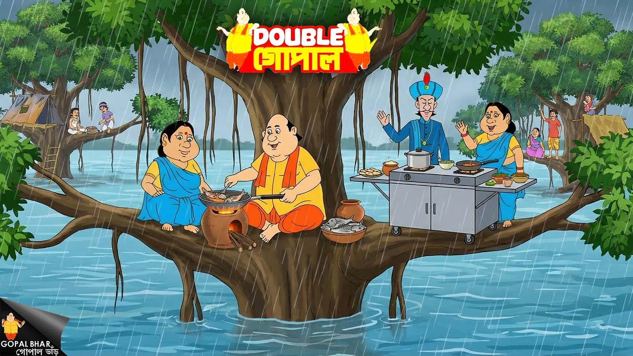 গোপাল দাদা আর রাজার রেস্তোরাঁটি গাছের উপরে খোলা! | Gopal Bhar | গোপাল ভর | New Episode 2026