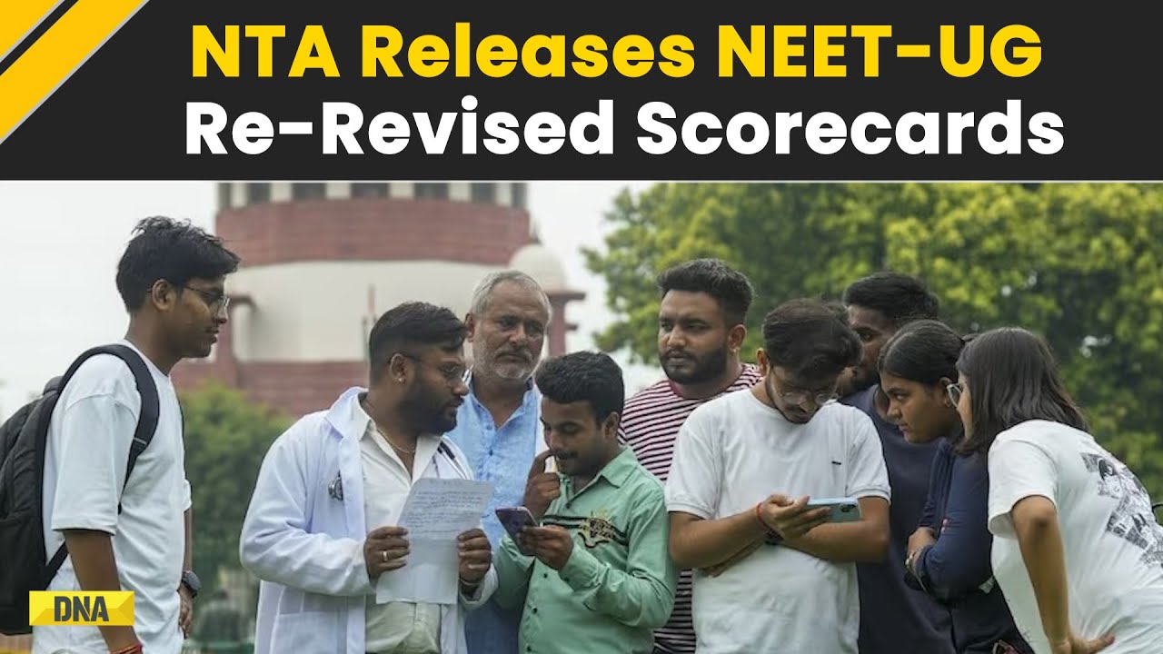 NEET 2024 Revised Results: NTA Releases NEET-UG 2024 Re-Revised Scorecards | Check Details Here