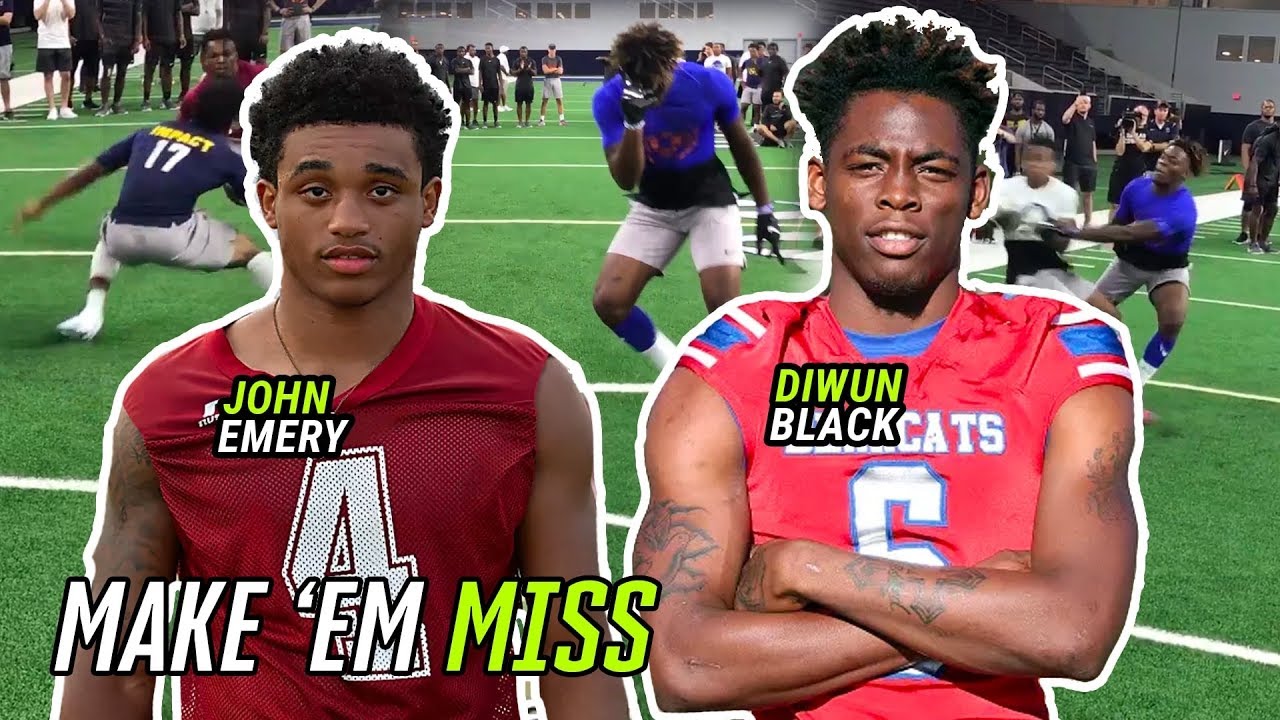 John Emery And Country's Best RBs Put Defenders On SKATES! Ole Miss Commit Diwun Black Is A SAVAGE