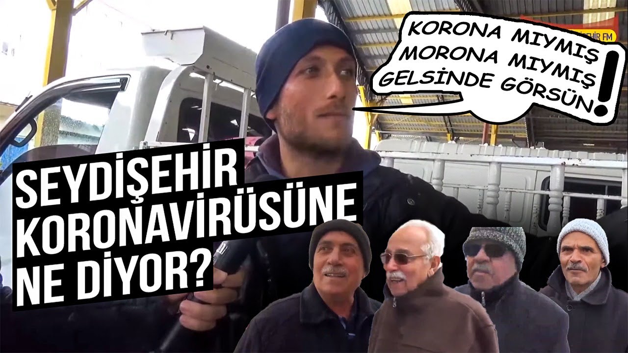 SEYDİŞEHİR KORONAVİRÜSÜ'NE NE DİYOR? | SOKAK RÖPORTAJI