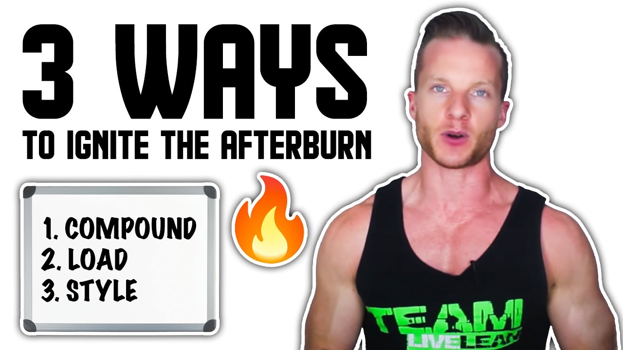 Secrets to Activating The Afterburn Effect With Live Lean Afterburn