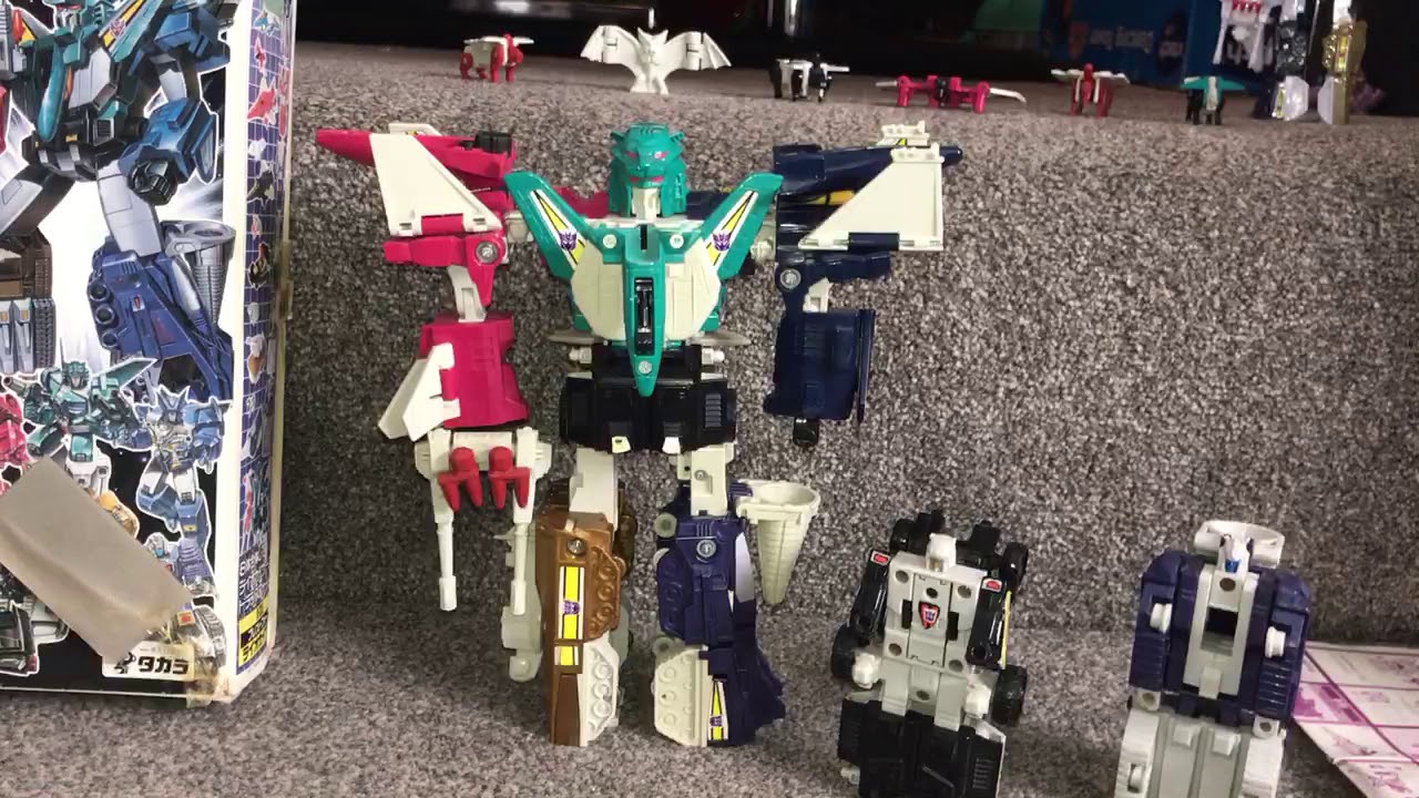 transformers G1 liokaiser, victory, Japan, vintage, combiner, mib, rare, D335, collection, destron
