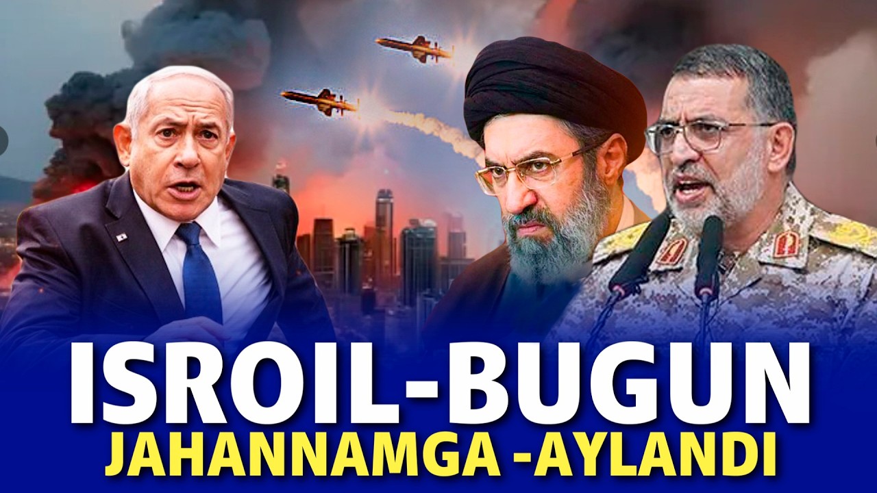 ISROIL BUGUN JAHANNAMGA AYLANDI-ERON BALLISTIKLARI YOPIRILDI