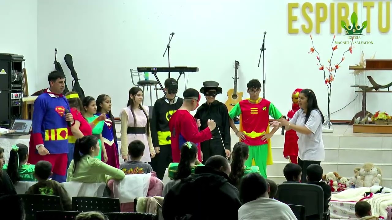 Jesus mi Super Heroe - obra de teatro cristiana - Iglesia Magnica Salvacion