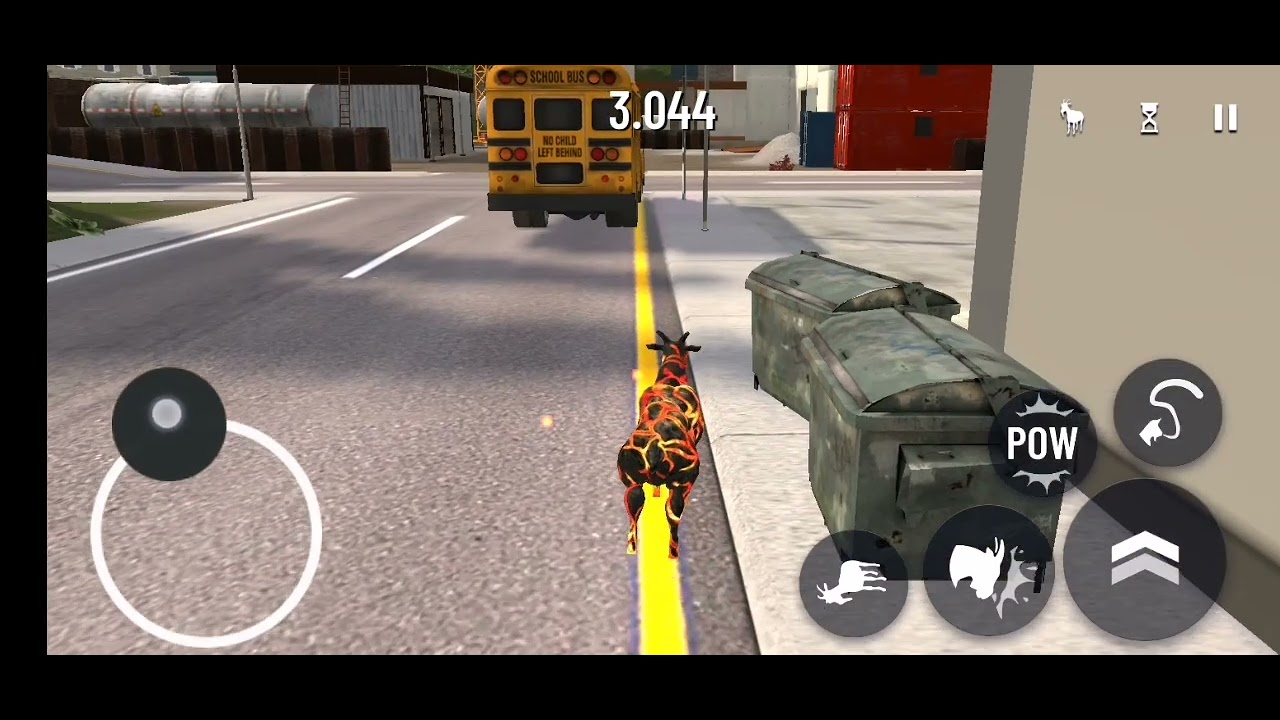 Gameplay(Goat simulator Free)Con Audio y En el celular.(Decimo Primero Extra). 