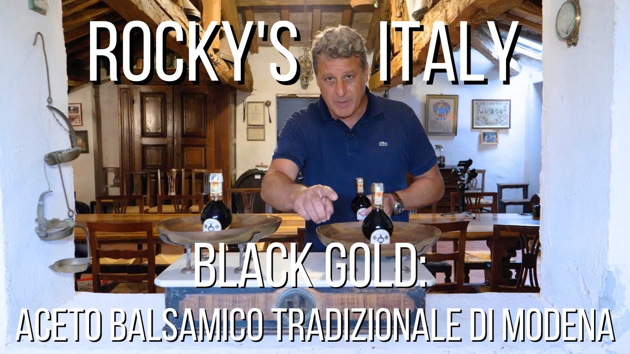 ROCKY'S ITALY: Black Gold - Aceto Balsamico Tradizionale di Modena