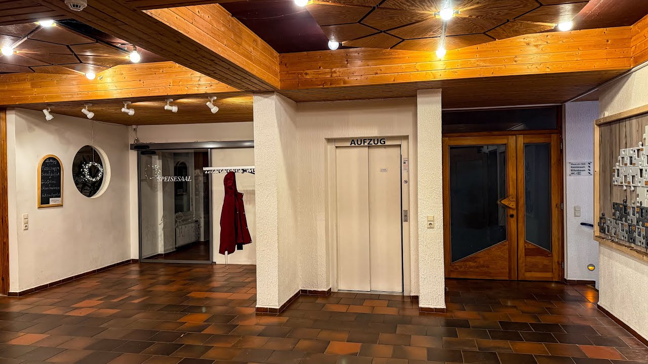 Originaler Schindler R-Series Aufzug (Bünsdorf) Tagungshaus 