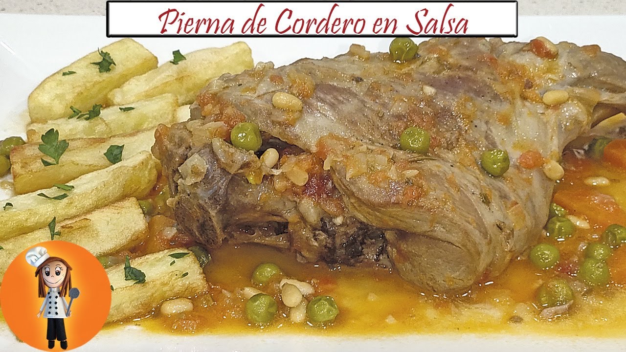 Pierna de Cordero Lechal en Salsa | Receta de Cocina en Familia