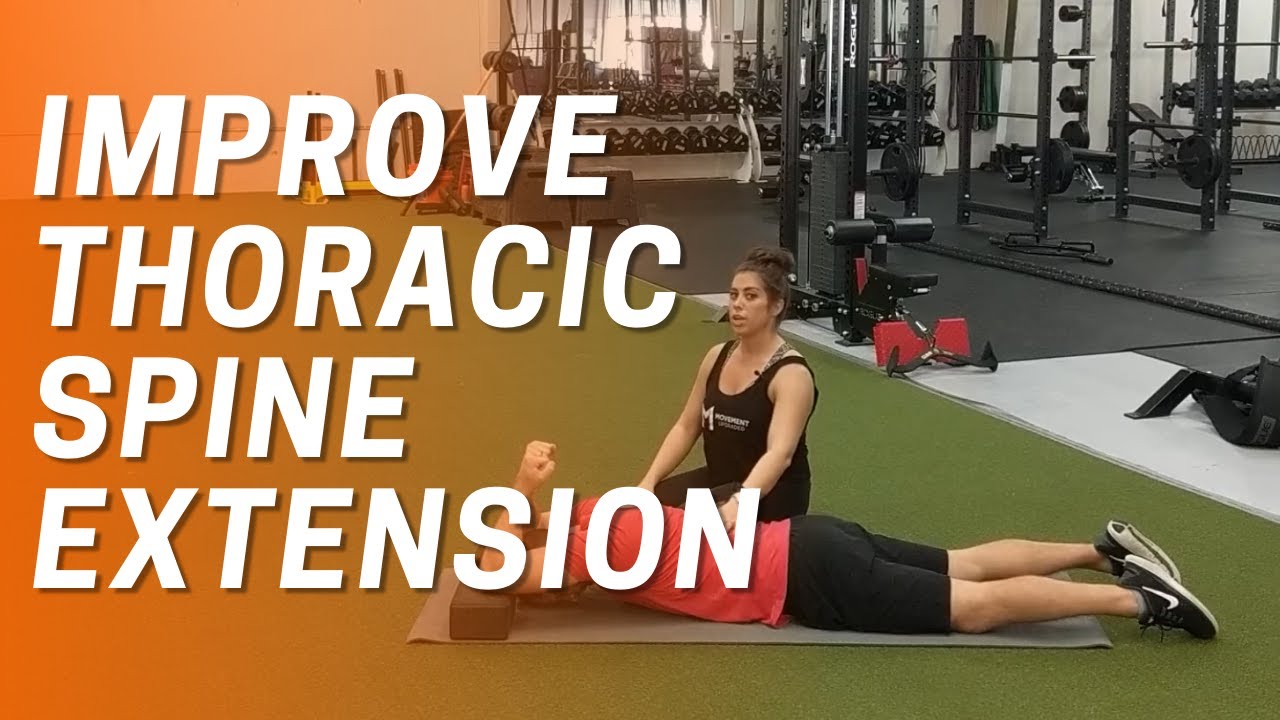 Thoracic Spine Extension End Range Lift-Offs - Improve Thoracic Extension