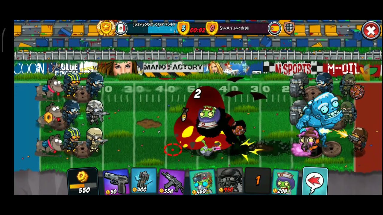 Swat vs Zombies v2 - Gran contrincante