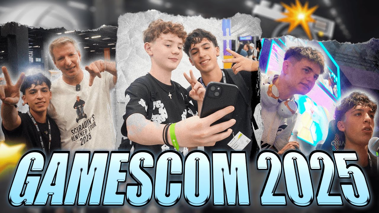 GAMESCOM 2025 / 1 VS 1 GEGEN SCHRADIN 🏐🤣