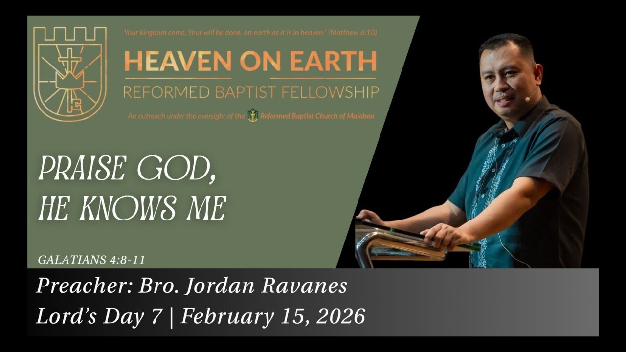 Praise God He Knows Me | Bro. Jordan