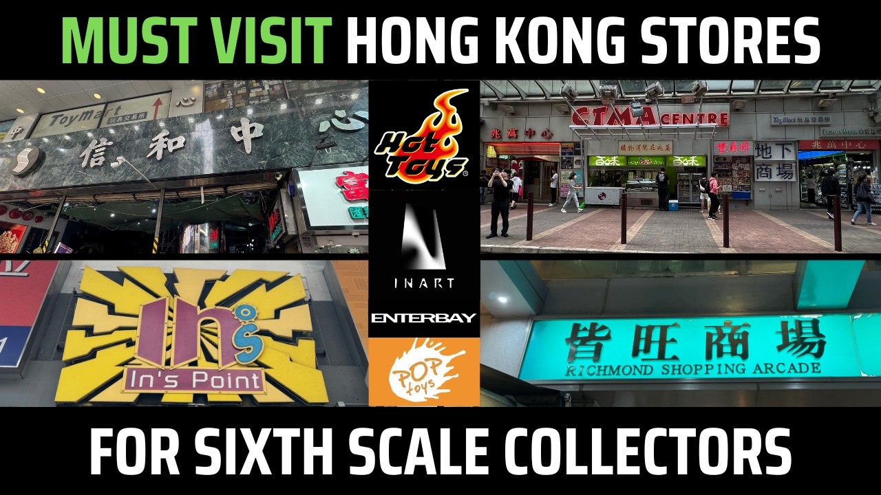 Inside Hong Kong’s MASSIVE Hot Toys & Sixth Scale Figure Shopping Scene