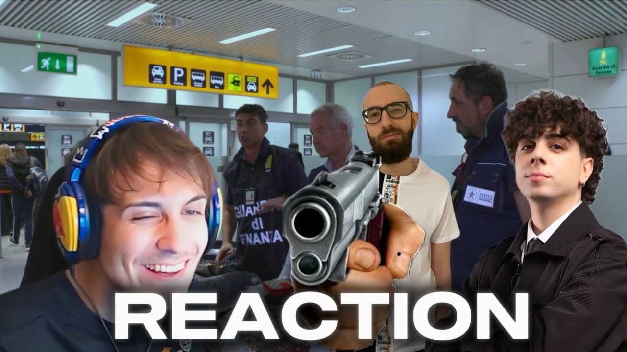 BLUR MARZA e MANUUXO REACTANO AI CONTROLLI IN AEROPORTO