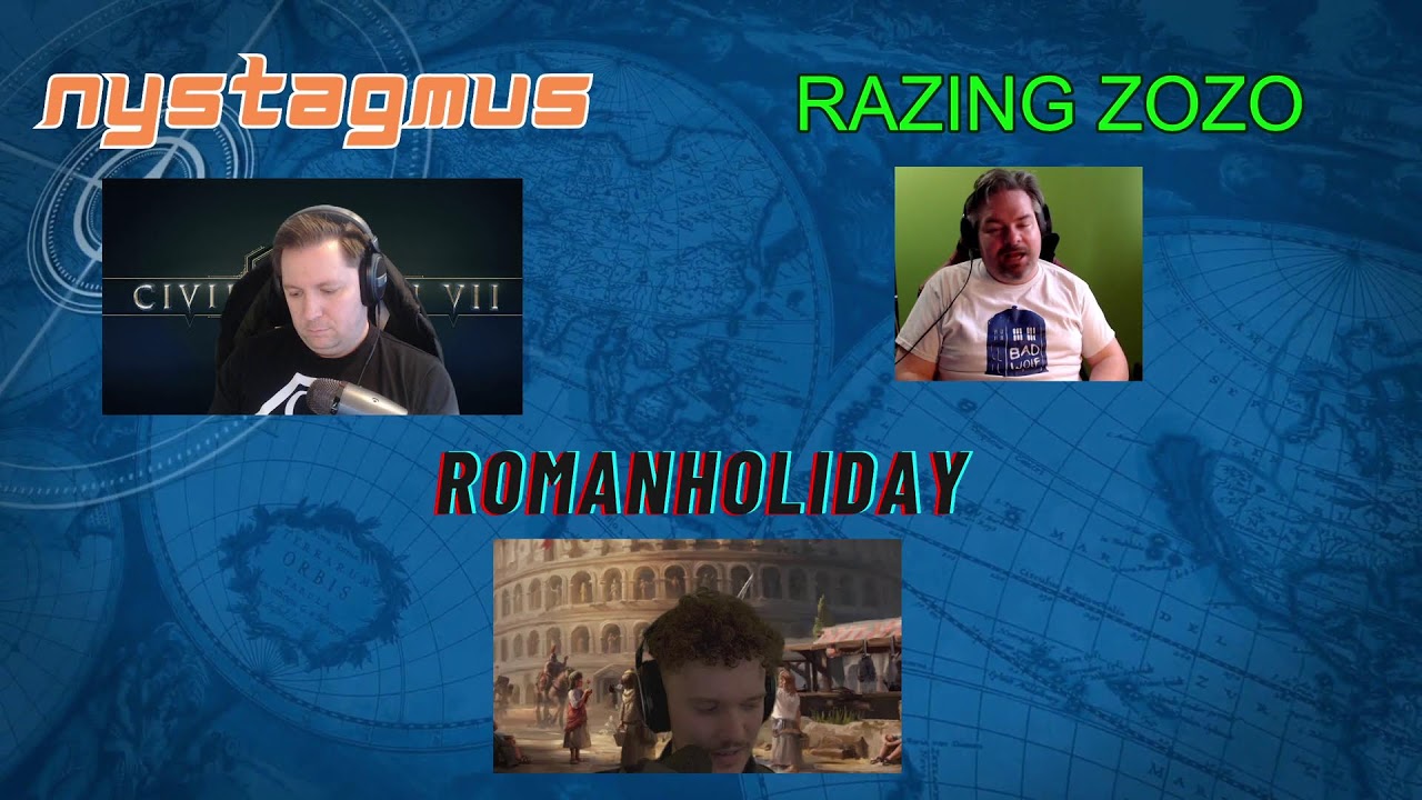 The Civ Show Live. 3 Players battle to be the ultimate CivShow champion