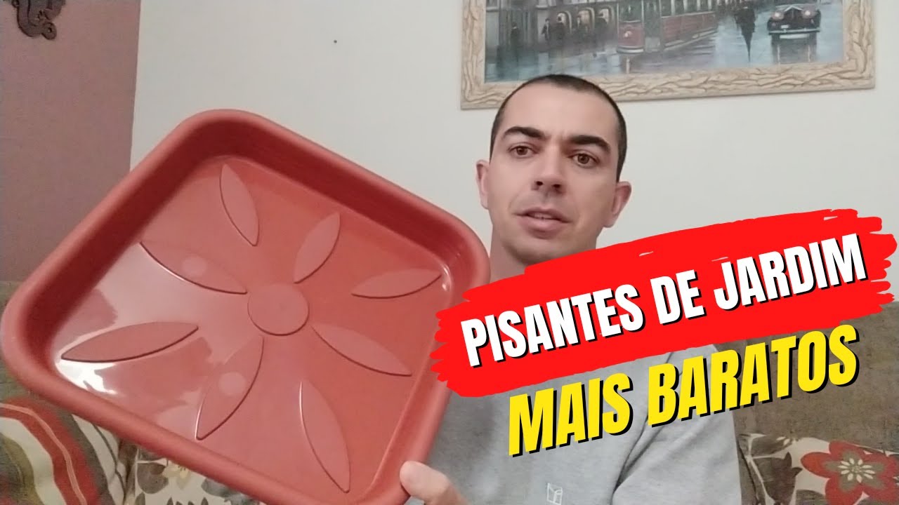 Fazendo pisantes de jardim com molde barato e aproveitamento de materiais