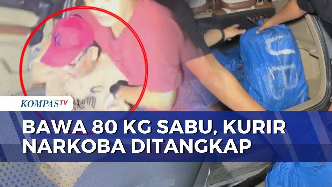 Kejar-kejaran! Polisi Lepas Tembakan Peringatan saat Tangkap Kurir 80 Kg Sabu di Medan