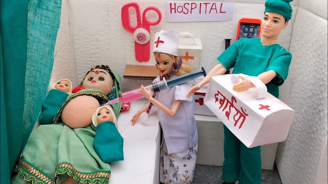 Barbie Doll All Day Routine In Indian Village/Raadha ki kahani part -83/Barbie Doll Bedtime Story।।