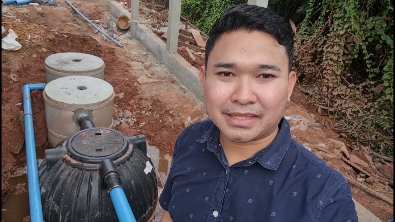 #จั้มถังแซท เดินท่อน้ำทิ้ง ระบบสุขาภิบาล #สร้างบ้านขาย EP.74