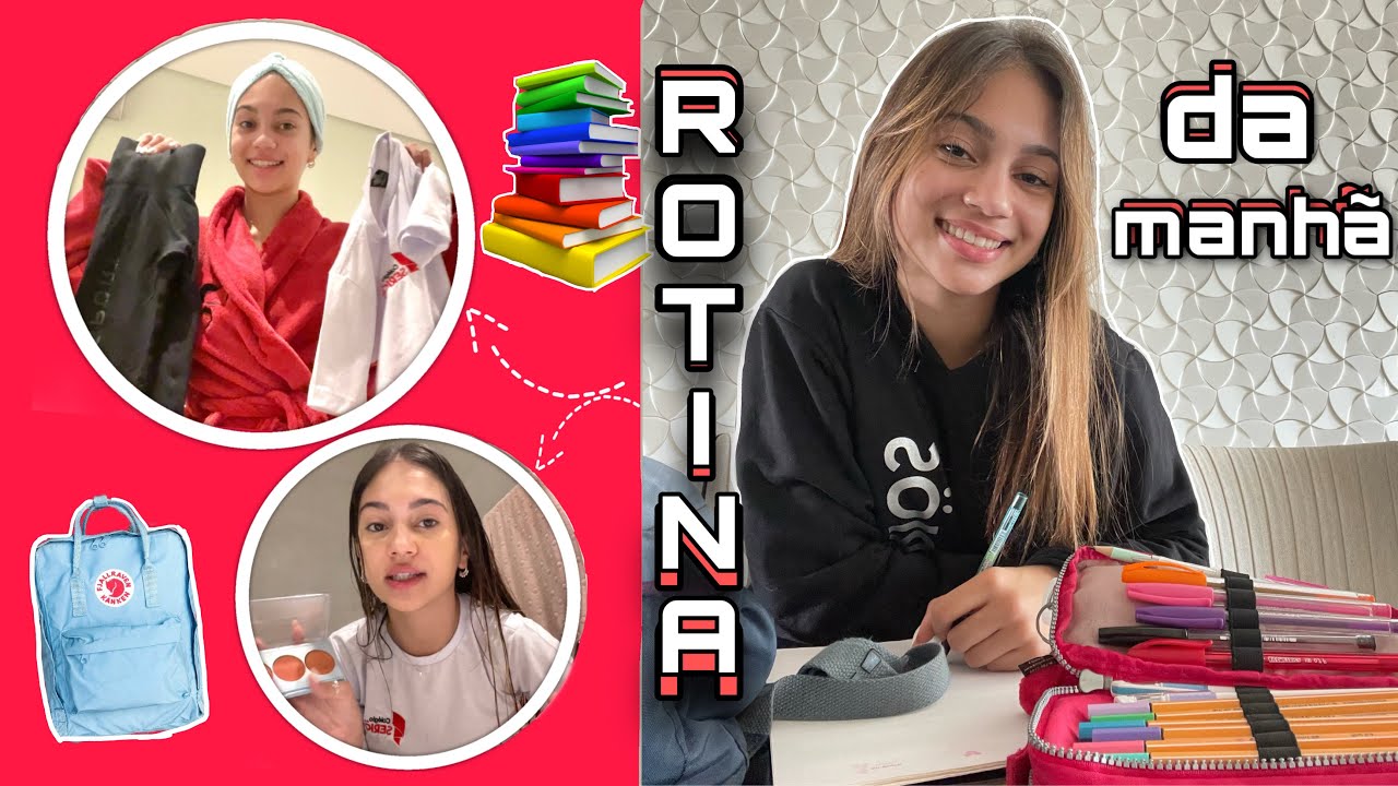MINHA ROTINA DA MANHÃ!! PRIMEIRO DIA INDO PRA ESCOLA DO MEU APARTAMENTO NOVO😍😍 *100% real*