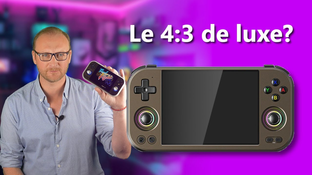 Anbernic RG477M test de la meilleure des consoles 4:3 ?