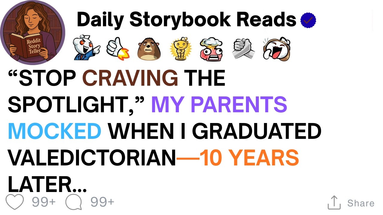 [ Full Story ]“Quit Craving The Spotlight” My Parents Scoffed When I Graduated Valedictorian...