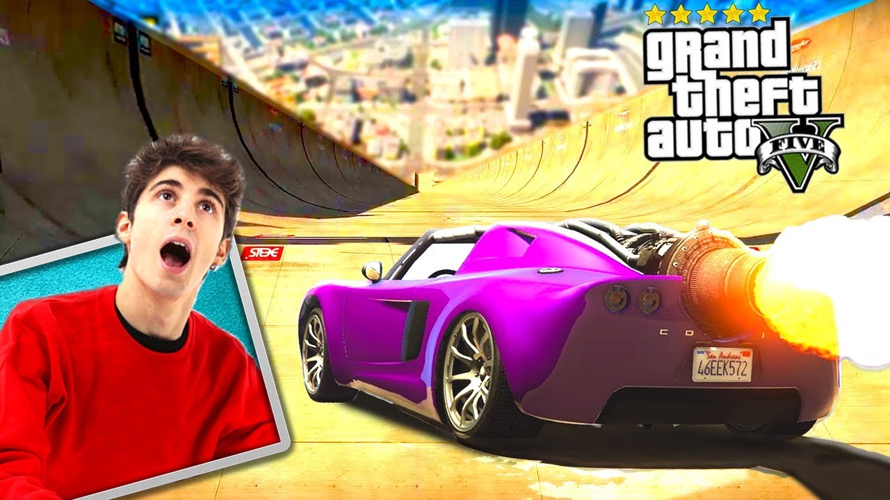 LA RAMPA GIGANTESCA su GTA V!!