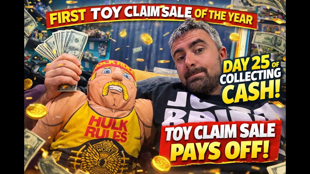 Day 25 – First Toy Claim Sale of the Year Pays Off! | Collecting Cash