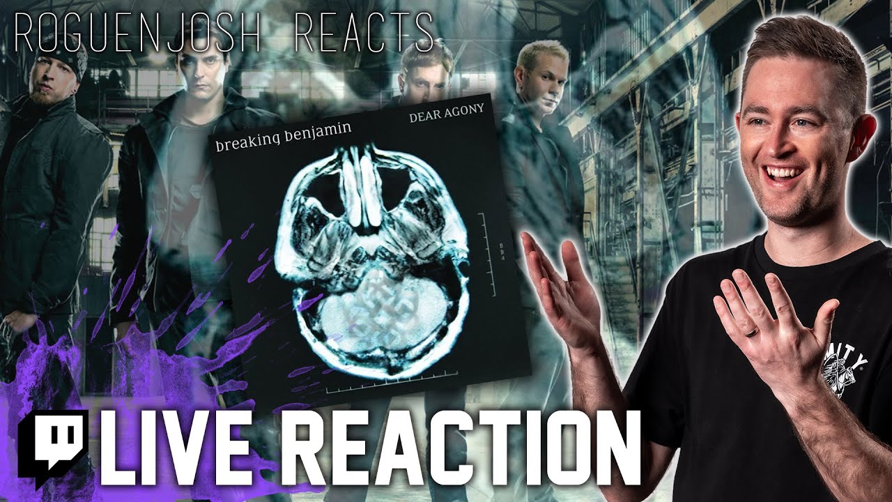 Breaking Benjamin - Что скрывается внизу // Реакция на трансляцию на Twitch // Реакция Рогенджоша