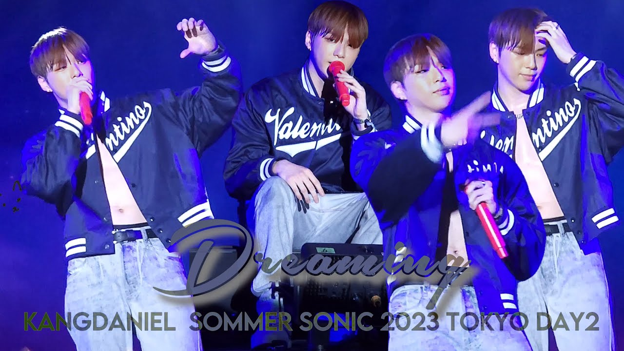 Dreaming 4k 폰직캠 풀영상 SOMMER SONIC 2023 TOKYO Day 2 230820 강다니엘 KANGDANIEL