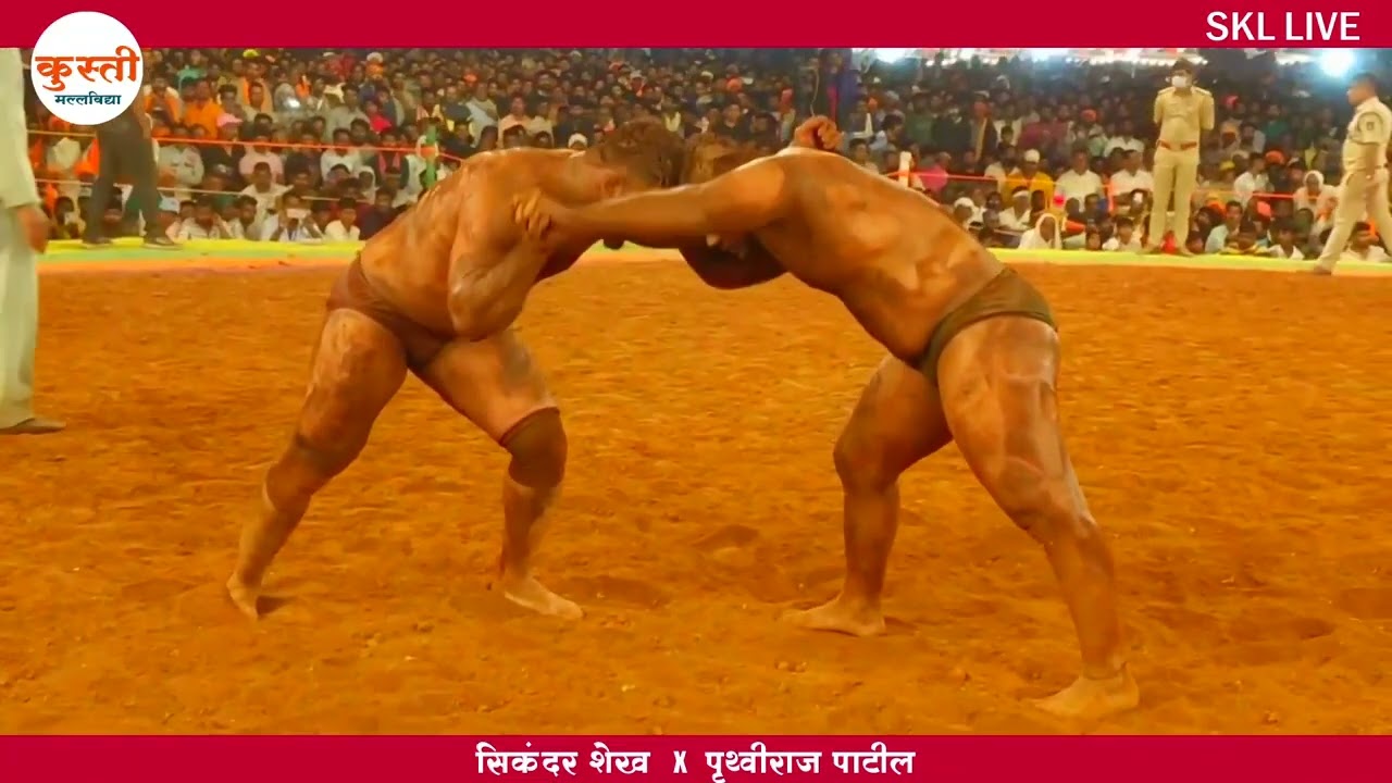 सिकंदर शेख विरुद्ध पृथ्वीराज पाटील.. थार गाडीसाठी झालेली कुस्ती बघू शकता.. 