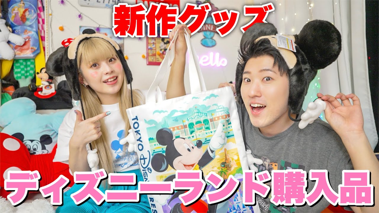 久しぶりにディズニーランドでグッズを爆買いしてきました💖