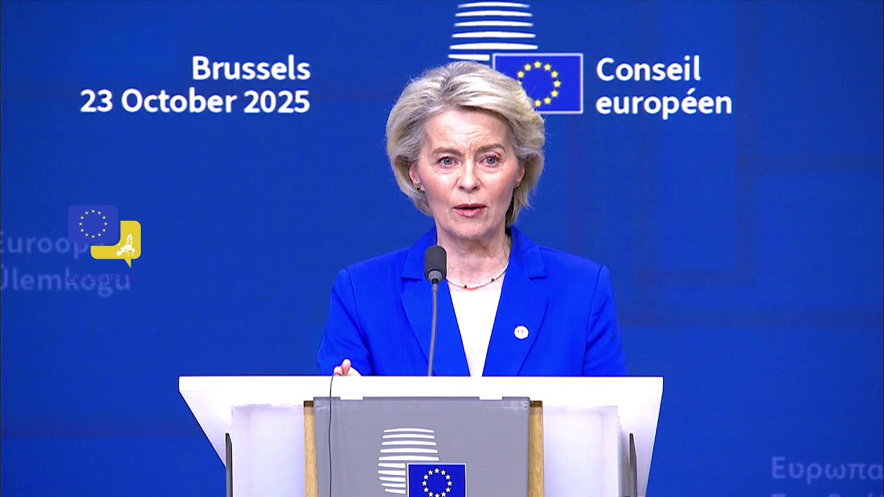 🔴 EUCO LIVE из Брюсселя 🔴 Президенты ЕС Коста и фон дер Ляйен &mdash; Европа на переломном этапе!