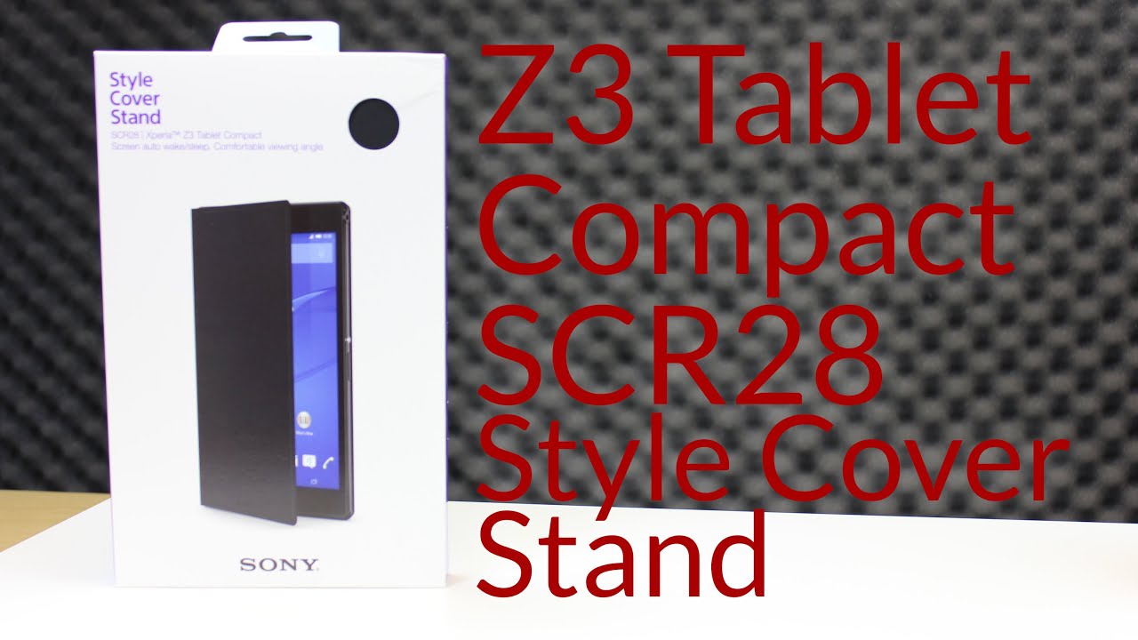Sony Z3 Tablet Compact SCR28 Style Cover Stand