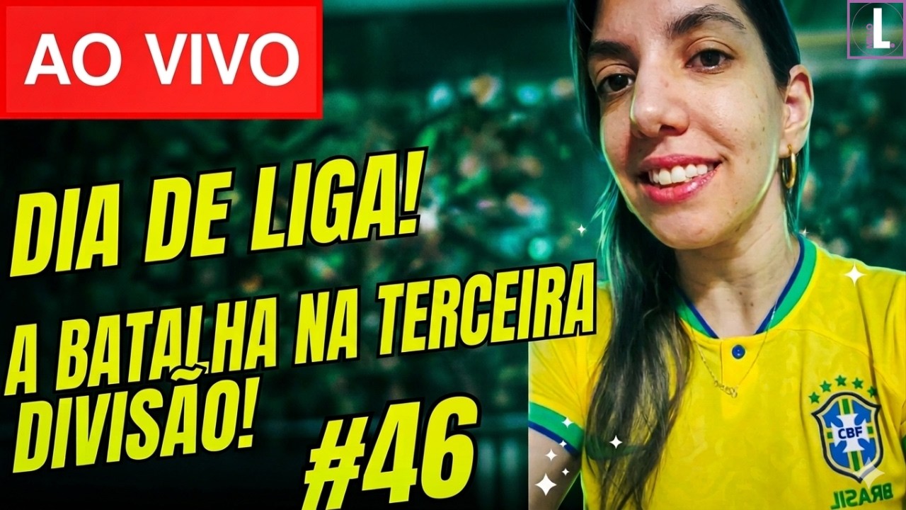 SEXTOU COM EFOOTBALL 2026! HOJE É DIA DE LIGA! RUMO A SEGUNDA DIVISÃO! VAMOS QUE VAMOS! LIVE #46