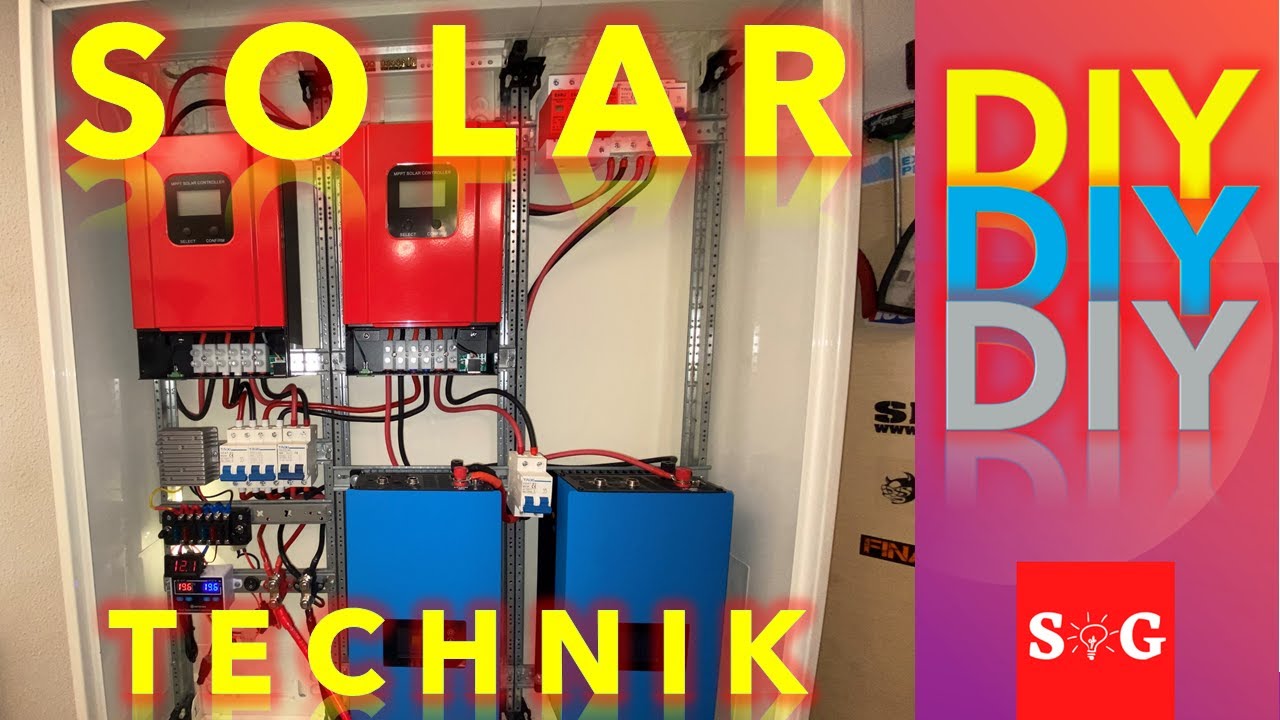 ⚡ PV Steuerungstechnik meiner netzgekoppelten Solaranlage - Aufbau Teil 1 