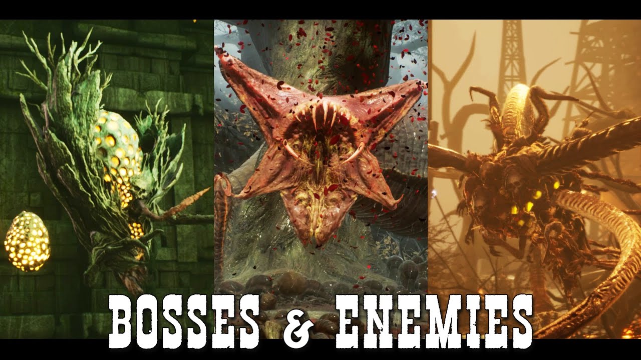 All Bosses and Enemies of Evil West