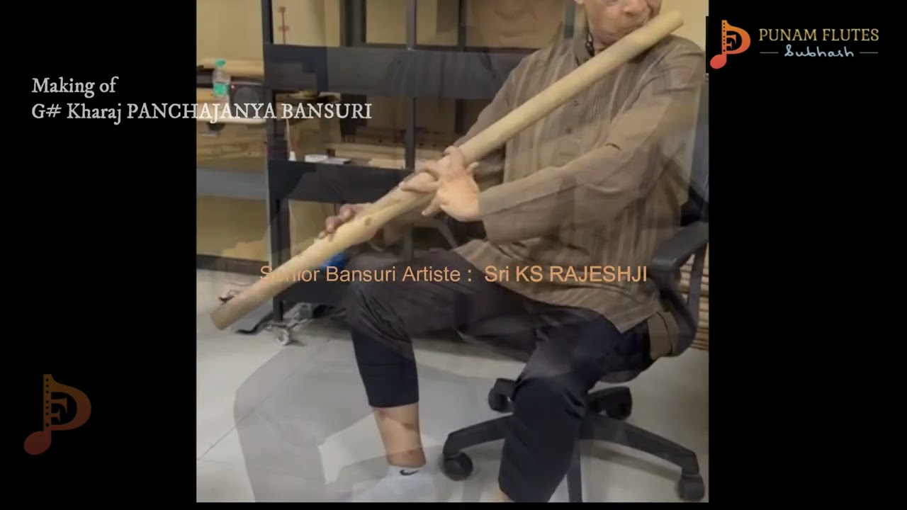 Making Video of G# Bass Flute 