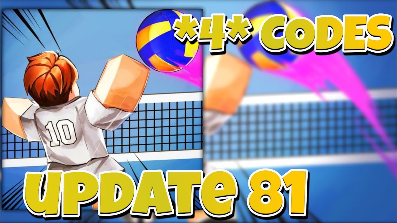 ALL NEW CODES FOR LEAD FEET RERUN UPDATE AND UPDATE 81 IN (VBL)! ROBLOX VOLLEYBALL LEGENDS CODES