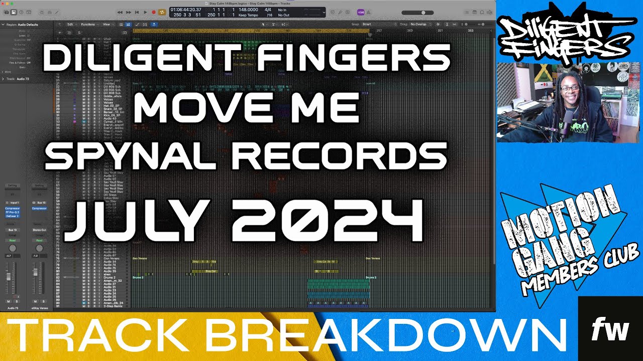 Diligent Fingers - Move Me - Track Breakdown - Members Club 2024