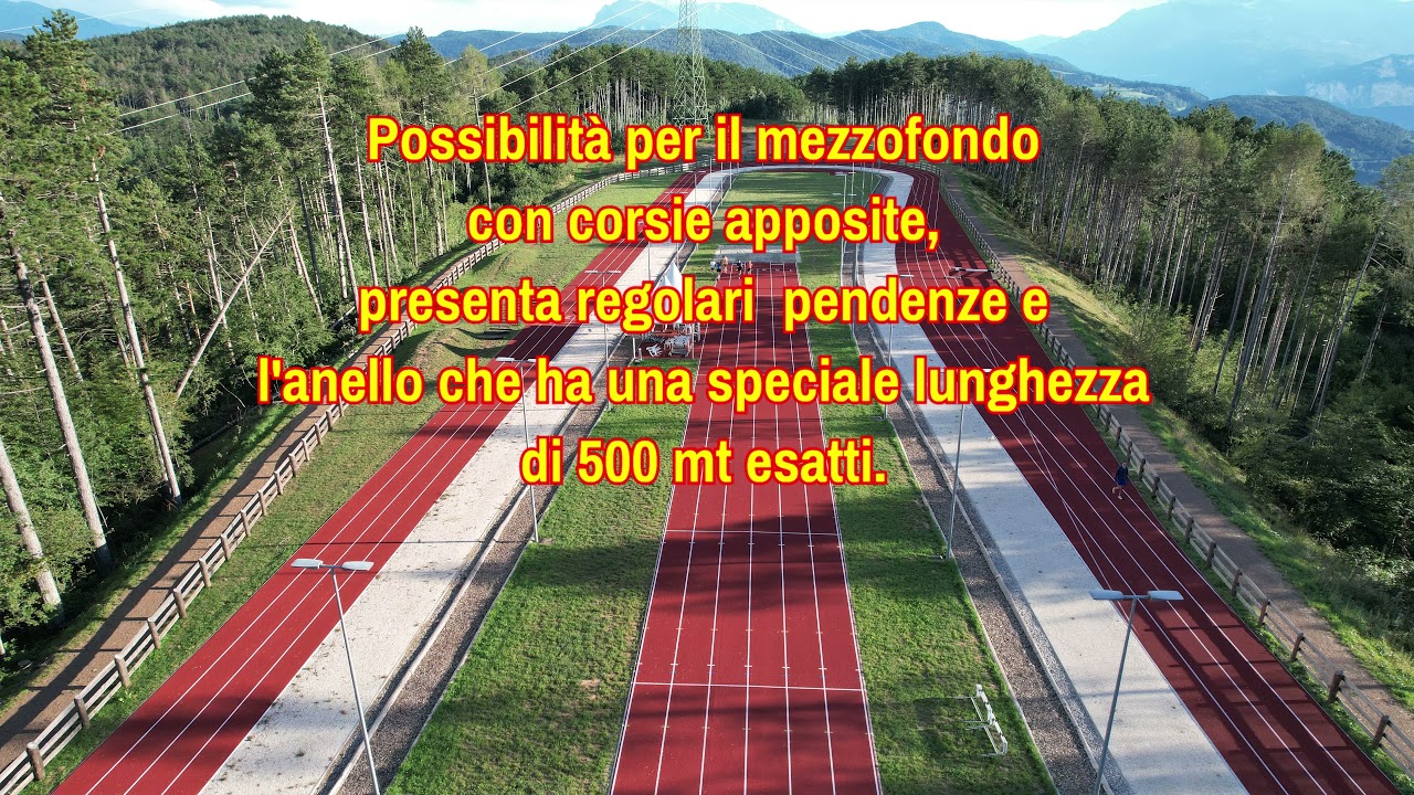 CENTRO DI PREPARAZIONE ATLETICA LEGGERA Pista di Masen di Giovo (video by Gianni Holler)