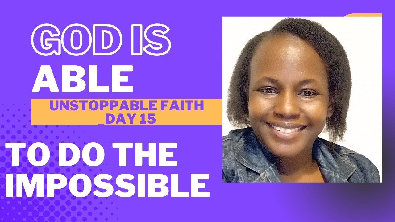Nothing Is Impossible With God | Luke 1:37 Powerful Faith Message