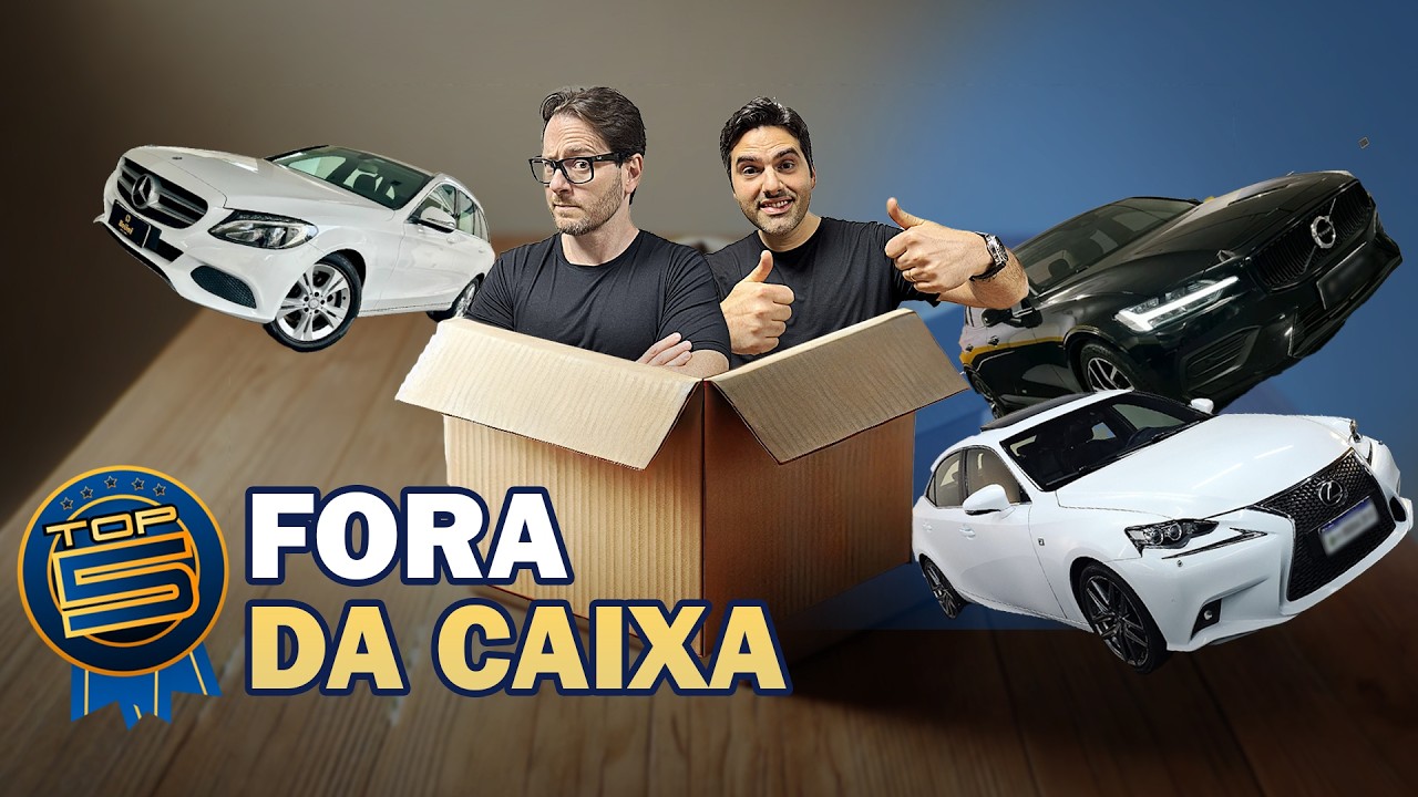 TOP 5 CARROS ESQUECIDOS (E BARATOS)!!