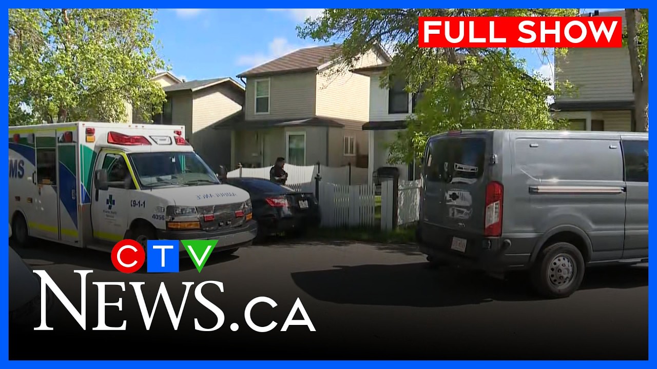 Женщина и ребенок найдены мертвыми на северо-востоке Калгари | CTV News Calgary в 17:00 от 10 июн...