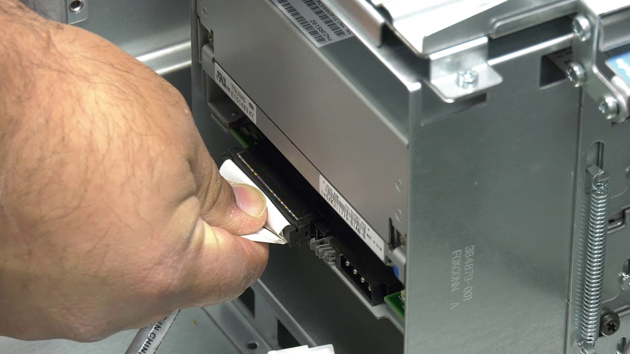IBM LTO SCSI Tape Drive Replacement Video