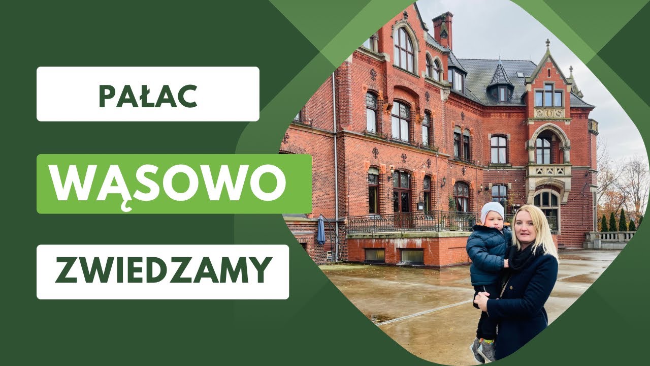 Pałac Wąsowo - spacer z trzylatkiem