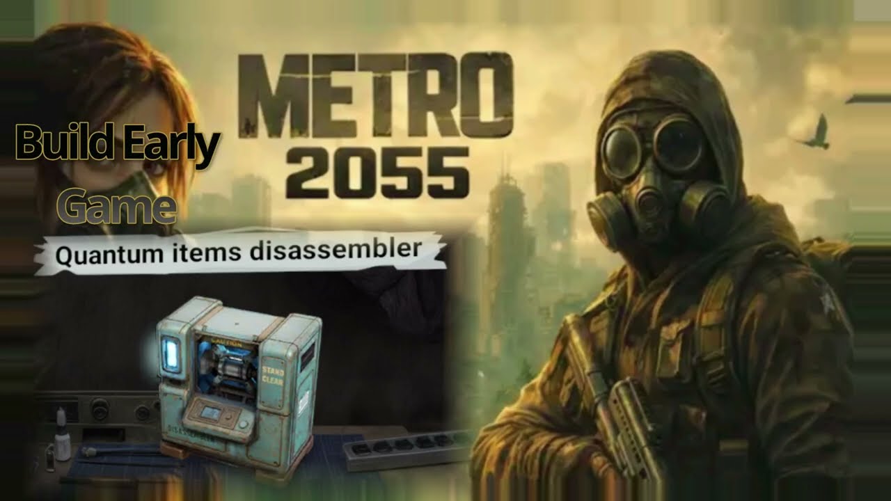 How to Recycle Items in Metro 2055 (Quantum Disassembler Showcase)