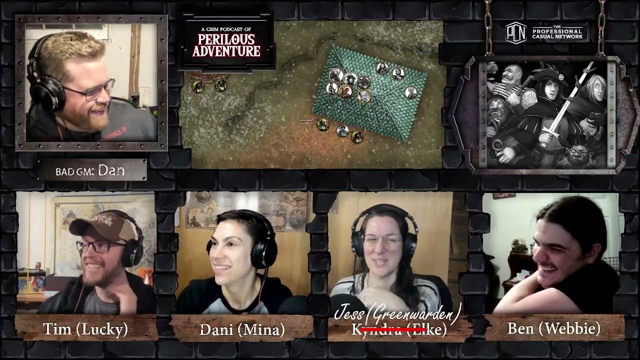 A Grim Podcast of Perilous Adventure Supercut- Episode 300 Can Ben Break Tim?